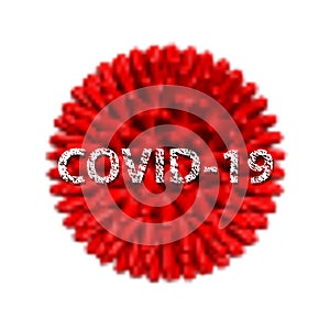 Virus covid 2019-nCoV. Coronavirus