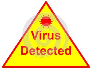 Virus Detected photo