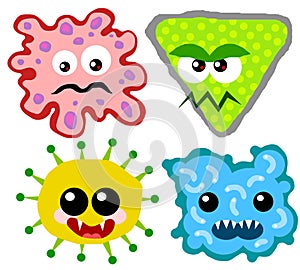 Virus germs set2