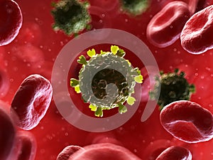 A virus in the human blood