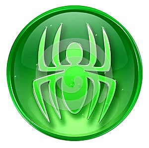 Virus icon green