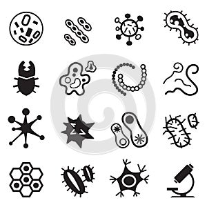 Virus icon Set