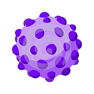 Virus. Isometric illustration