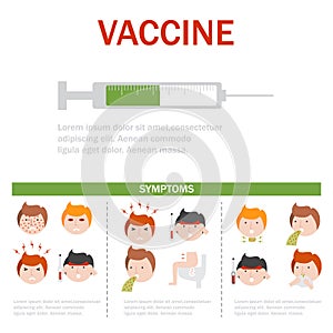 Virus medical disease fever infographic prevention