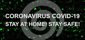 Virus Outbreak Covid-19 Header Background.