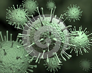 Virus - Up Close photo