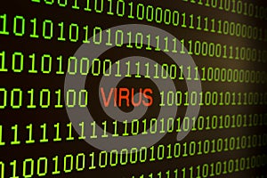 Viruses with digital tablet stealing data