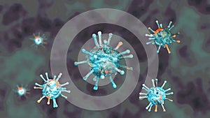 Viruses, micro organisms, duplication and propagation. Bacteria formation