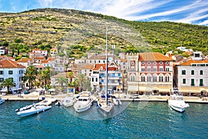 Vis island yachting waterfront view