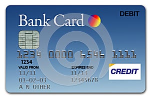 Visa Card Blue