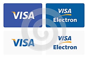 Visa card logo