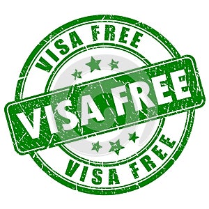Visa free rubber stamp