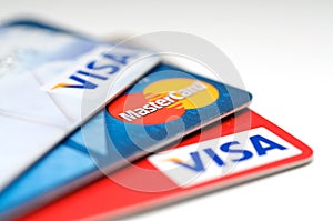 VISA and Mastercard credit card