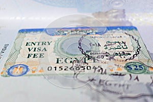 The Visa to Egypt