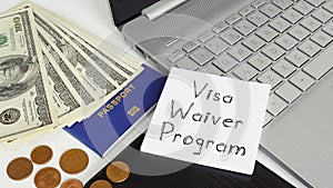 Visa Waiver Program is shown using the text