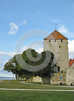 Visby on the siland Gotland in Sweden photo