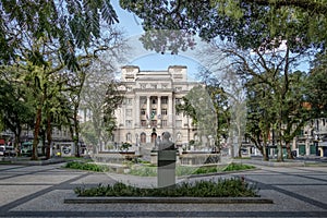 Visconde de Maua Square and Santos City Hall - Santos, Sao Paulo, Brazil photo