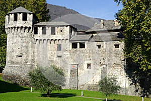Visconteo castle at Locarno photo