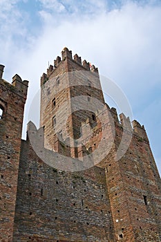 Visconti Castle. CastellArquato. Emilia-Romagna. Italy.