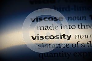 Viscosity