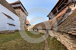 Viscri fortified church. Transylvania, Romania