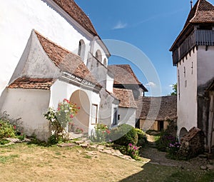 Viscri fortified church, Transylvania, Romania