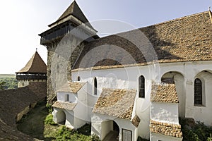 Viscri fortified church, a view from the roof