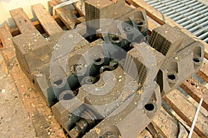 Vise of Lathe machine