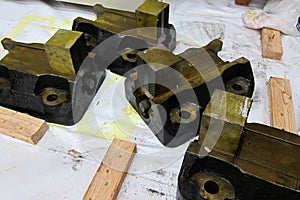 Vise of Lathe machine