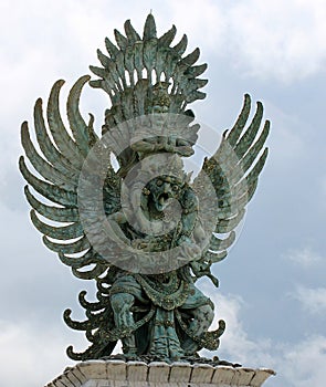 Vishnu and Garuda photo