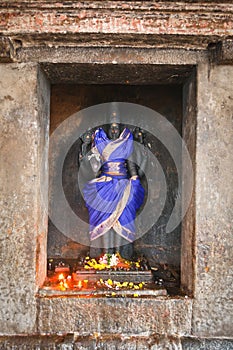Vishnu image, bas relief photo