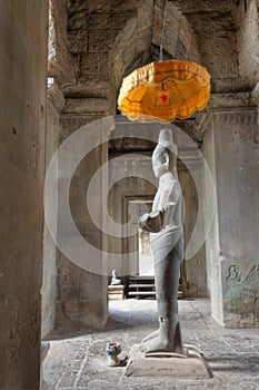 Vishnu Statue at Angkor Wat