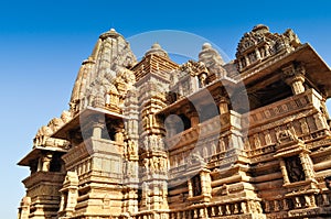 Vishvanatha Temple, Khajuraho, India - UNESCO world heritage site.