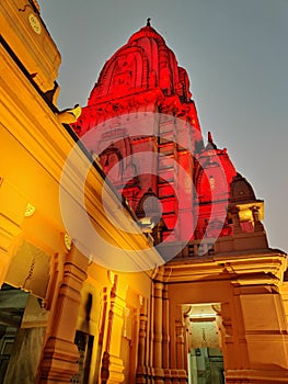 Vishwanath temple at Banaras Hindu University Varanasi