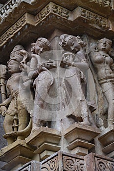 Vishwanath temple, Khajuraho, India