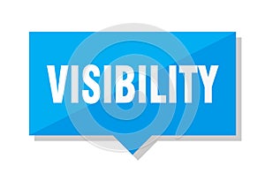 Visibility price tag