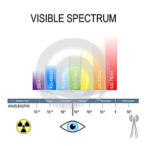 Visible spectrum and invisible light