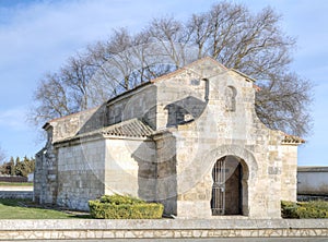 Visigothic church of St. John of bays in the province of Palencia