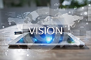 Vision concept. Business, img