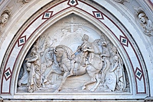 Vision of Constantine, Basilica of Santa Croce in Florence