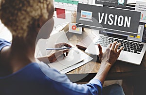 Vision Direction Inspiration Mission Target Future Concept