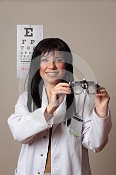 Vision eye checkup photo