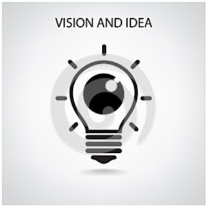 Vision and ideas concept