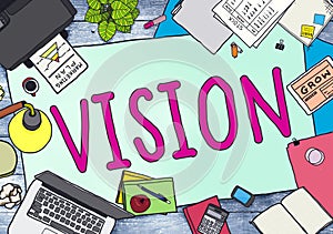 Vision Motivation Mission Inspiration Planning Concept