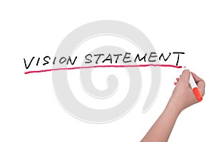 Vision statement words