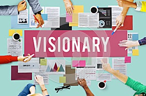 Visionary Aspirations Creativity Imagination Concept