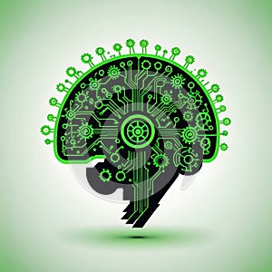 Green Innovation: The Fusion of Nature and Technology photo