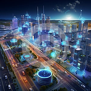 Visionary Smart City with Integrated IoT Systems and Cyber-Enhanced Urban Landscape for the Future
