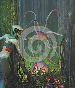 Visit the alien planet