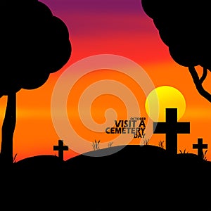 Visit A Cemetery Day on October